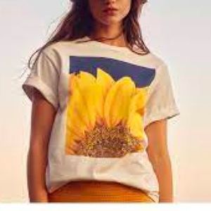Sandro sunflower oversized T-shirt